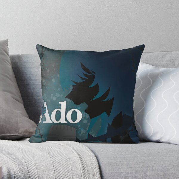 ADO poster Throw Pillow   product Offical ado Merch